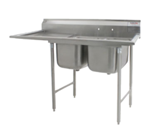 Eagle Group 414-22-2-24L Sink, (2) Two Compartment