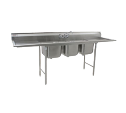 Eagle Group 414-18-3-18-X Sink, (3) Three Compartment