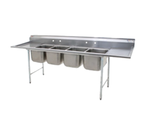 Eagle Group 414-16-4-24 Sink, (4) Four Compartment
