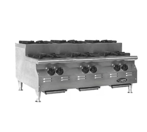 Eagle Group CLUHP-6-NG-X Hotplate, Countertop, Gas