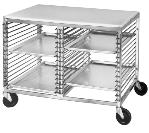 Channel 565/P Pan Rack with Work Top, Mobile