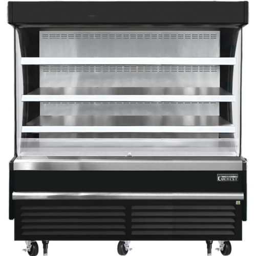 Everest Refrigeration EOMV-72-B-28-S Merchandiser, Open Refrigerated Display