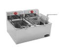 Eagle Group EF102-240-X Fryer, Electric, Countertop, Split Pot