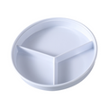 Yanco NS-608-1W Plate/Platter, Compartment, Plastic