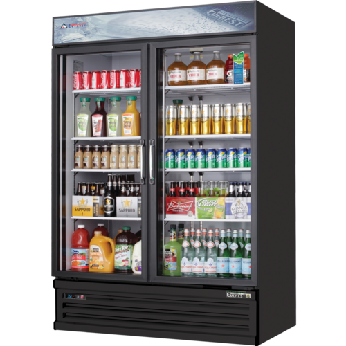 Everest Refrigeration EMSGR48B Refrigerator, Merchandiser