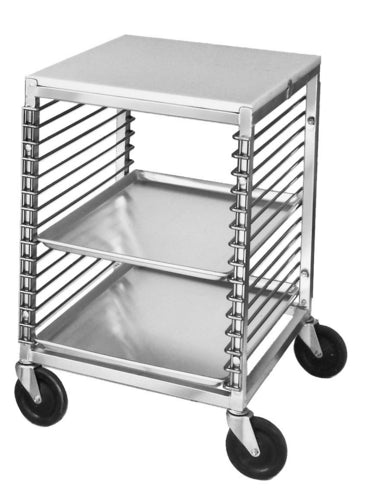 Channel 567/P Pan Rack with Work Top, Mobile