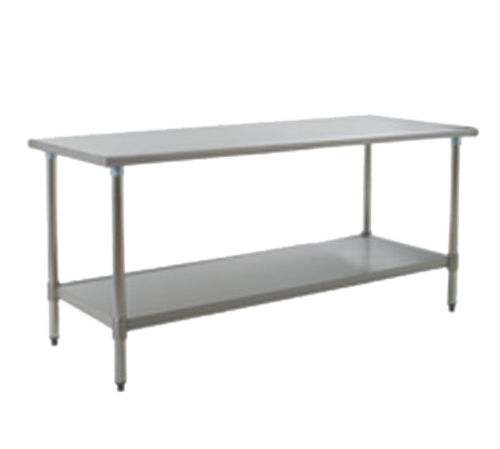 Eagle Group T2484SB-X Work Table,  73" - 84", Stainless Steel Top