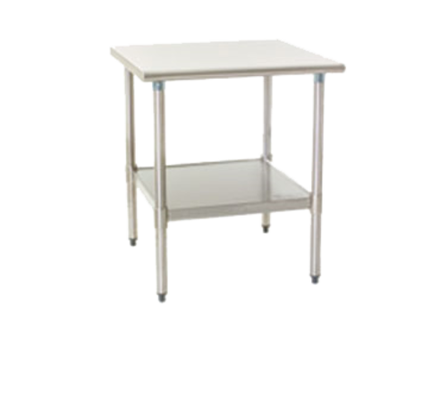 Eagle Group T3036SEB-1X Work Table,  36" - 38", Stainless Steel Top