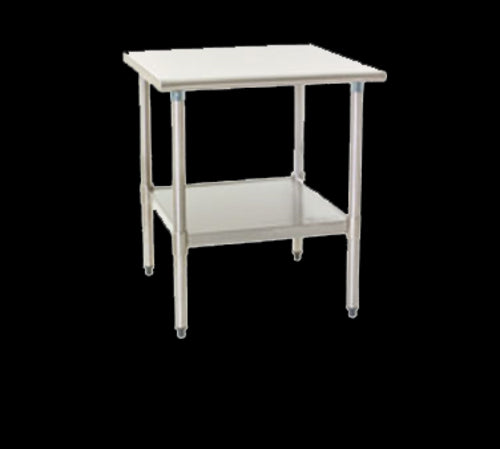 Eagle Group T3072SEB Work Table,  63" - 72", Stainless Steel Top