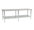 Eagle Group T2496E Work Table,  85" - 96", Stainless Steel Top