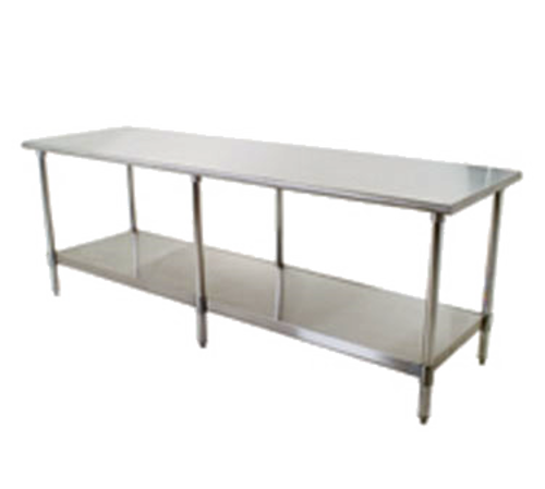 Eagle Group T3696SB Work Table,  85" - 96", Stainless Steel Top