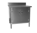 Eagle Group T3060BA-BS-HGD-X Work Table, Cabinet Base Hinged Doors