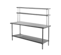 Eagle Group T3072SE-FM-X Work Table,  63" - 72", Stainless Steel Top