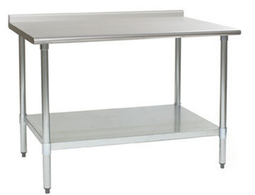 Eagle Group UT2472B Work Table,  63" - 72", Stainless Steel Top