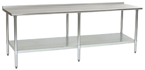Eagle Group UT3696B Work Table,  85" - 96", Stainless Steel Top