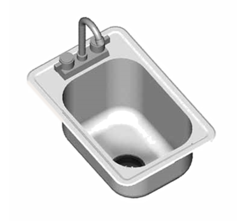 Eagle Group SR14-16-9.5-1 Sink, Drop-In
