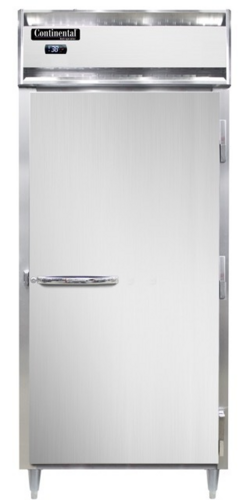Continental D1RXNSSPT-SD-GD Refrigerator, Pass-Thru