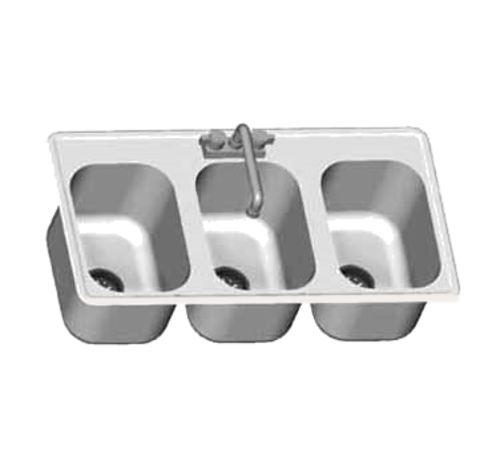 Eagle Group SR12-14-9.5-3 Sink, Drop-In