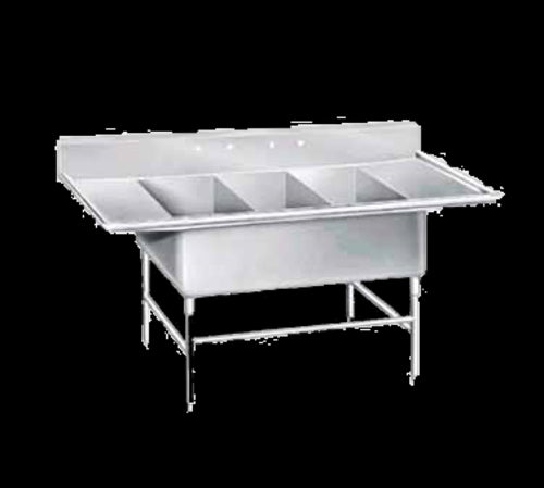 Advance Tabco K7-3-2430-24RL Sink, (3) Three Compartment