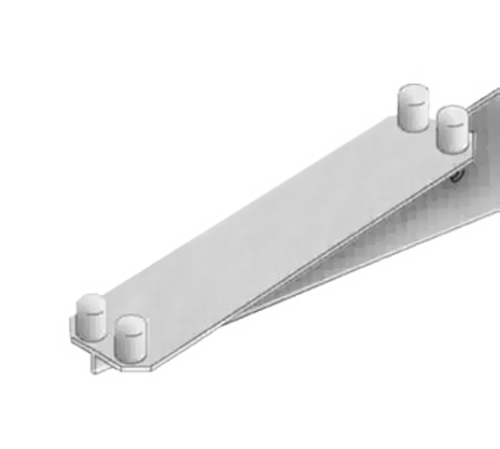 Eagle Group MMNSDBSS-K-24 Shelf / Wall Bracket