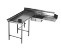 Eagle Group SDTCIL-108-14/3 Dishtable, Soiled "L" Shaped