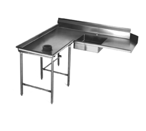 Eagle Group SDTCIL-72-16/4 Dishtable, Soiled "L" Shaped