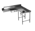 Eagle Group SDTCIR-108-14/3 Dishtable, Soiled "L" Shaped