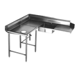 Eagle Group SDTCL-72-14/3 Dishtable, Soiled "L" Shaped