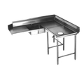Eagle Group SDTCR-84-16/3 Dishtable, Soiled "L" Shaped