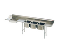 Eagle Group SDTPR-124-16/3 Dishtable, with Potsinks