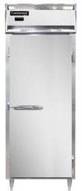 Continental DL1WE-SA-PT-SD-GD Heated Cabinet, Pass-Thru