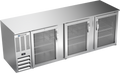 Beverage Air BB94HC-G-S Back Bar Cabinet, Refrigerated