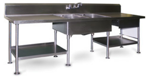 Eagle Group SMPT30144 Work Table, with Prep Sink(s)