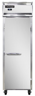 Continental 1RNSAPT-SD-GD Refrigerator, Pass-Thru