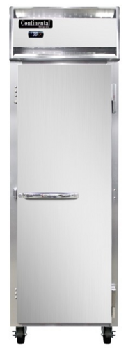 Continental 1RNSAPT-SD-GD Refrigerator, Pass-Thru