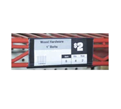 Eagle Group A206216-X Shelving Label Holder / Marker