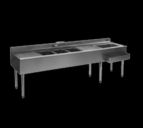 Eagle Group BC9C-22L Underbar Ice Bin/Cocktail Station, Sink Combo