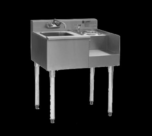 Eagle Group BM62-18L-7 Underbar Ice Bin/Cocktail Station, Blender Station