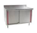 Eagle Group CB2472SEM-BS Work Table, Cabinet Base Sliding Doors