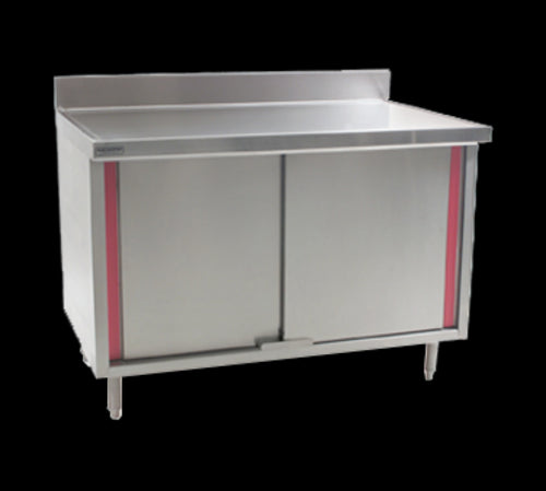Eagle Group CBH3084SEM-BS Work Table, Cabinet Base Hinged Doors