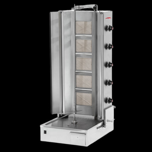 BakeMax BMDN152USA5 Vertical Broiler (Gyro), Gas