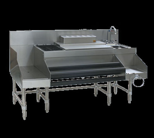 Eagle Group CCS-60-2-3VP Underbar Ice Bin/Cocktail Station, Blender Station