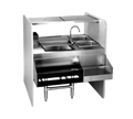 Eagle Group CS42-32L Underbar Ice Bin/Cocktail Station, Pass-Thru Combo