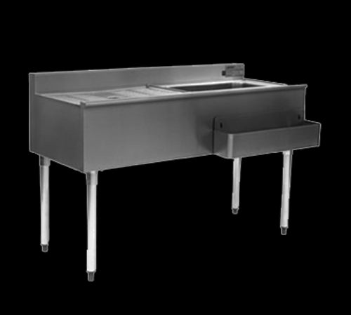 Eagle Group CWS4-18R Underbar Ice Bin/Cocktail Station, Drainboard