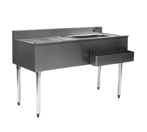 Eagle Group CWS5-18L Underbar Ice Bin/Cocktail Station, Drainboard