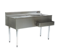 Eagle Group CWS4-22R Underbar Ice Bin/Cocktail Station, Drainboard