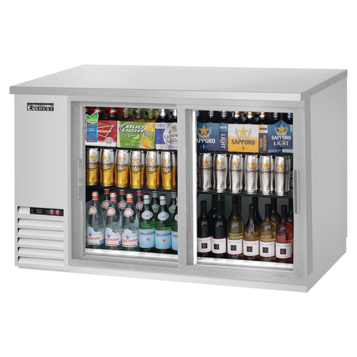 Everest Refrigeration EBB59G-SD-SS Back Bar Cabinet, Refrigerated