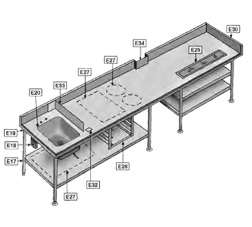 Eagle Group E24A Sink Bowl, Weld-In / Undermount