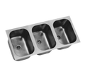 Eagle Group FDI-14-16-9.5-3 Sink Bowl, Weld-In / Undermount