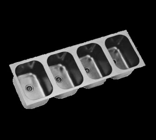 Eagle Group FDI-10-14-9.5-4 Sink Bowl, Weld-In / Undermount